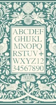 Modern Folk Embroidery - Fancy an ABC  XSD+PCS