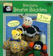 McCalls Creates 17262 Bandana Beanie Buddies
