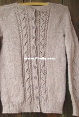 Cardi - Rowan tweed