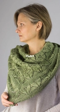 As Time Passes Shawl by Kelene Kinnersly