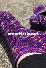 Honeysuckle Socks by Mindy Cox