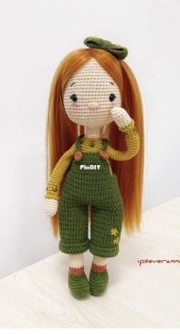 Ipseveranne - Merve Işık - Lulu Doll Pattern - Lulu Bebek Tarifi - Turkish