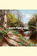 Este 212 Spring landscape with river
