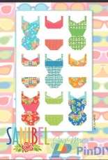 Sanibel Quilt by Gina Martin for Moda Quilt Fabric-Free