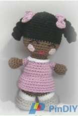 Anigurumi - Amigurumi Munequita Blushes Doll - Spanish - Free