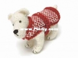 Knits and pieces - Milly the dog by Sandra Polley