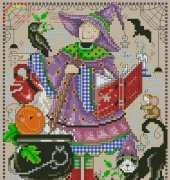 Hocus Pocus by Joan Elliott from  Bewitching Cross Stitch