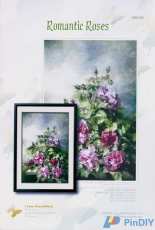 I Love CrossStitch ILCS  CMN-002 - Romantic Roses