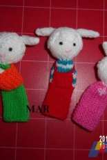 Finger Puppet Lambies