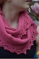 Rose Lace Cowl by Alyssa Titus/ Undeniable Glitter-Free