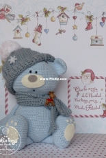 Julisiowo - Julio Toys - Monika Miszczuk - Blue teddy bear