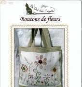 Un Chat dans laiguille-ref.402F-Boutons de Fleurs