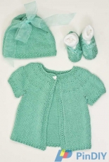 Cascade Yarns-DK366-Basic Baby Set by Kay Meadors-Free