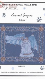 Seasonal Dragons Winter 006 by Patricia Allison
