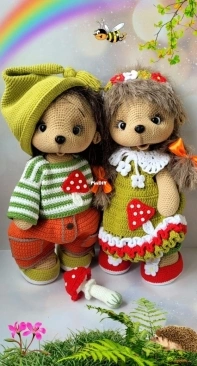 Nadezhda Barkhatova - Бархатова Надежда - Yoshik and the Hedgehog - Есик и Ежа - Russian