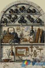 Cross Stitch Canepa - Wine Rack