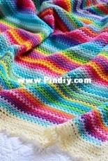 The Hat and I - Marken - Crayon Box Blanket
