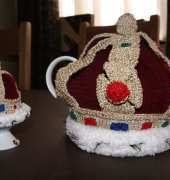 Debi Birkin- Royal Garden Party Tea and Egg Cosy Set