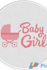 Daily Cross Stitch - Baby Girl