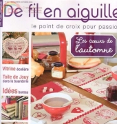 De Fil en Aiguille-DFEA-N°65-Les Coeurs de lAutomne