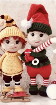 Cozy Puppet - Oksana Zibnitskaya - Оксана Зибницкая - Festive Kids - Праздничные малыши - Russian