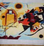 Just finished - Kandinsky Yellow, red, blue