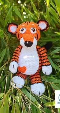 Kroeliez Design - Ebrine Hoevers - Tiger Tobias - Tijger Tobias - Dutch - Free