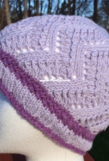 Hat #3 Zig Zaggy Lace by J.G. Miller-Free