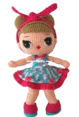 Melani Koo Amigurumi - Melani Halim - LOL doll and outfit