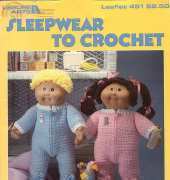 Leisure Arts - 451 Sleepwear to Crochet  by Sue Penrod 1986