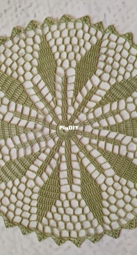 Green doily