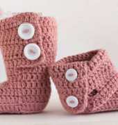 Baby Buttercup - Melissa Hoard - Tall Fold Over Baby Boots