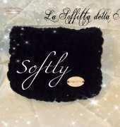 Chenille black bag