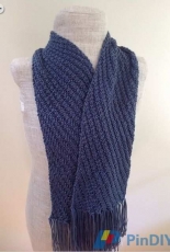 Diagonal Scarf by Alyssa Titus/Undeniable Glitter-Free