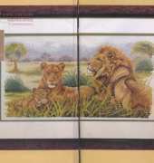Lion Family from Penelope Punto de Cruz 107