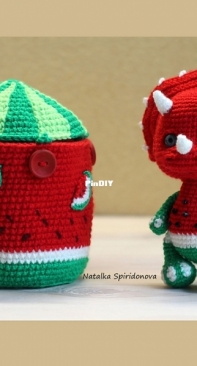 Natalka Spiridonova - Natalya/Natalia Spiridonova - Watermelon triceratops in the box - Russian