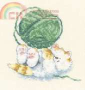 Heritage Stitchcraft - The Margaret Sherry Collection MSRP736 Roly Purrly