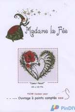 Madame la fee - Coeur pavot