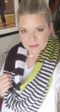 Day O Infinity Scarf by Jennifer Lunt-Free