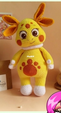 nad hand knitting - Nadezhda Denisenko - Надежда Денисенко - Moon - Луна - Russian