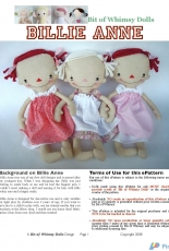 A Bit of Whimsy Dolls -Billie Anne