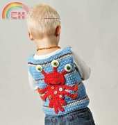Anji Beane - Little Monster Sweater Vest