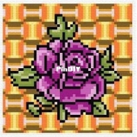 Pink Rose by Durene Jones - Free