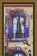 Violet Balcony by Alena Koshkina