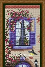 Violet Balcony by Alena Koshkina