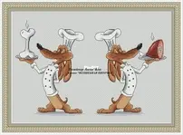 Alexa Kiss - Dachshund Chef by Alexandra Kiselyova