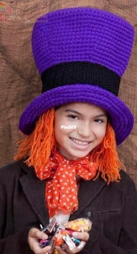 Red Heart LW2796 Mad Willy Hat - Free Pattern
