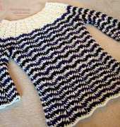 Make My Day Creative - Esther Chandler - Chevron Stripes 3-Season Sweater