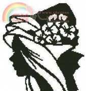 Artecy Cross Stitch - Lady Silhoutte