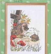 Eva Rosenstand 14-475 Igel Spaziergang Hedgehog Walk
